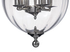 IL31073 Aubrey 4 Light Polished Chrome Ceiling Pendant
