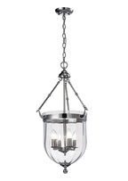 IL31073 Aubrey 4 Light Polished Chrome Ceiling Pendant