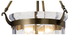 IL31076 Aubrey 3 Light Antique Brass Ceiling Pendant
