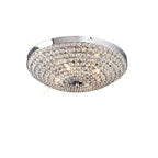 IL30187 Ava 4 Light Flush Crystal Ceiling Light