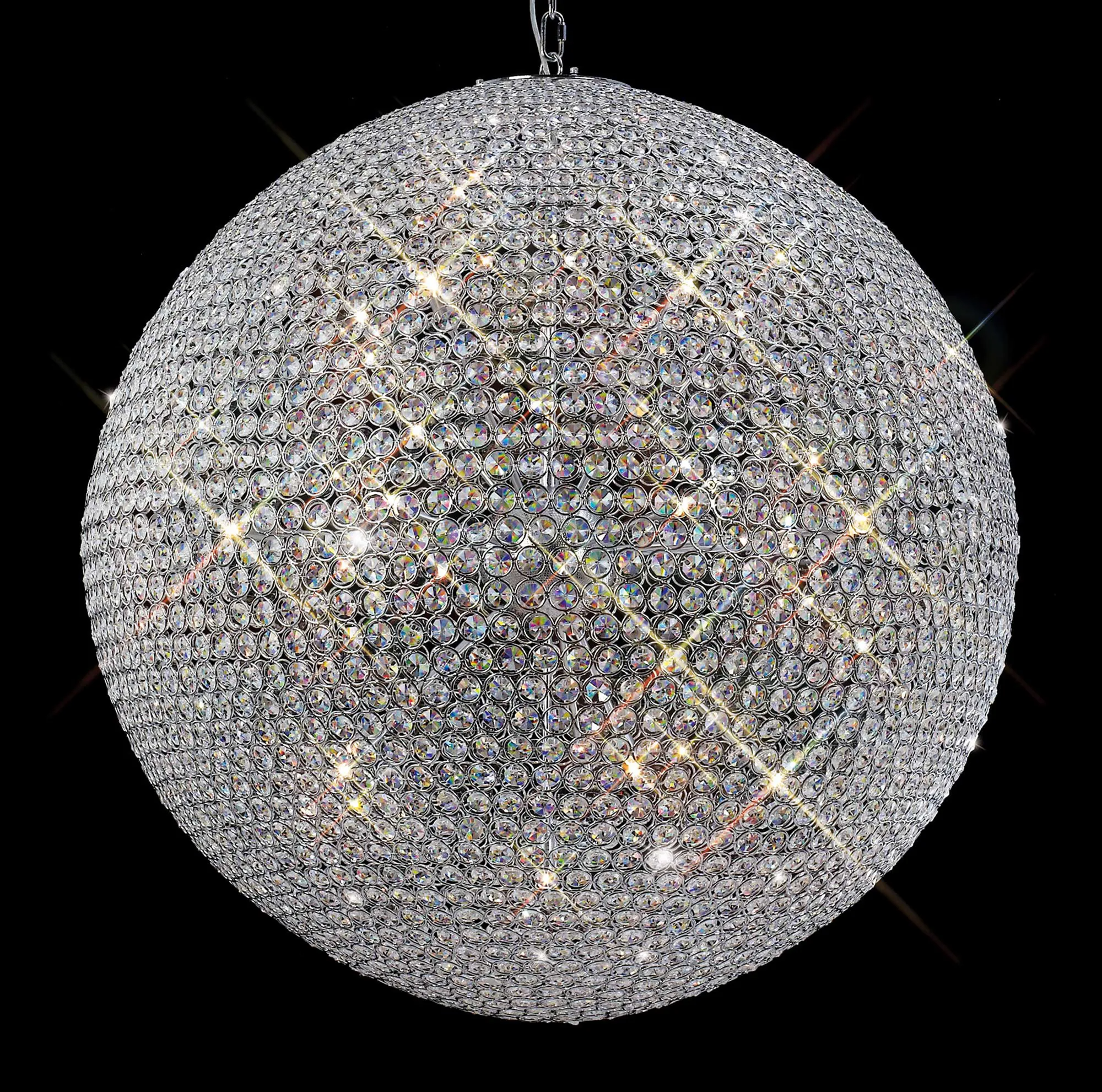 IL30196 Ava 18 Light Crystal Ceiling Light