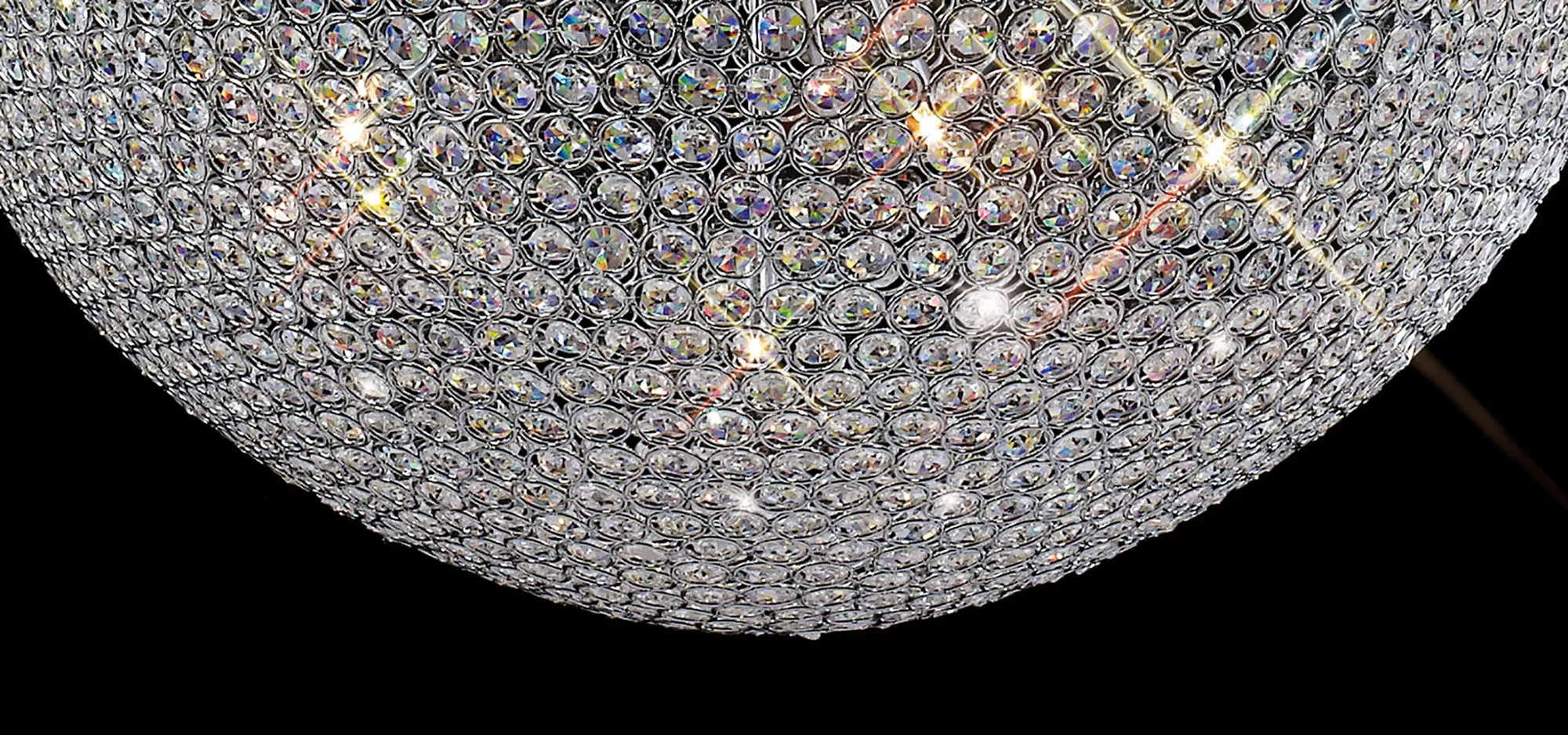 IL30196 Ava 18 Light Crystal Ceiling Light