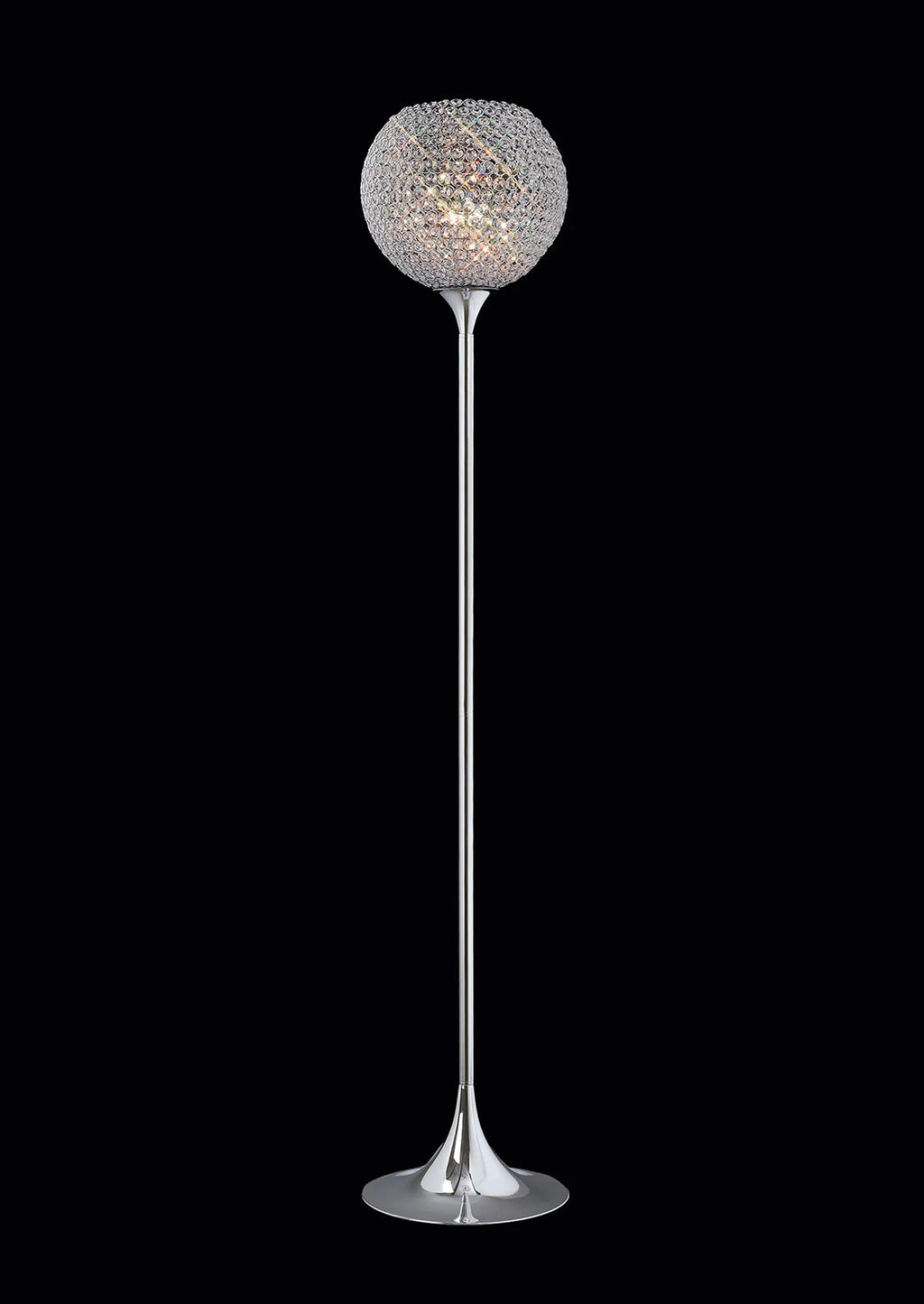 IL30197 Ava 5 Light Crystal Floor Lamp