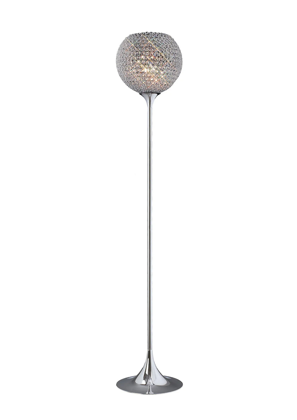 IL30197 Ava 5 Light Crystal Floor Lamp