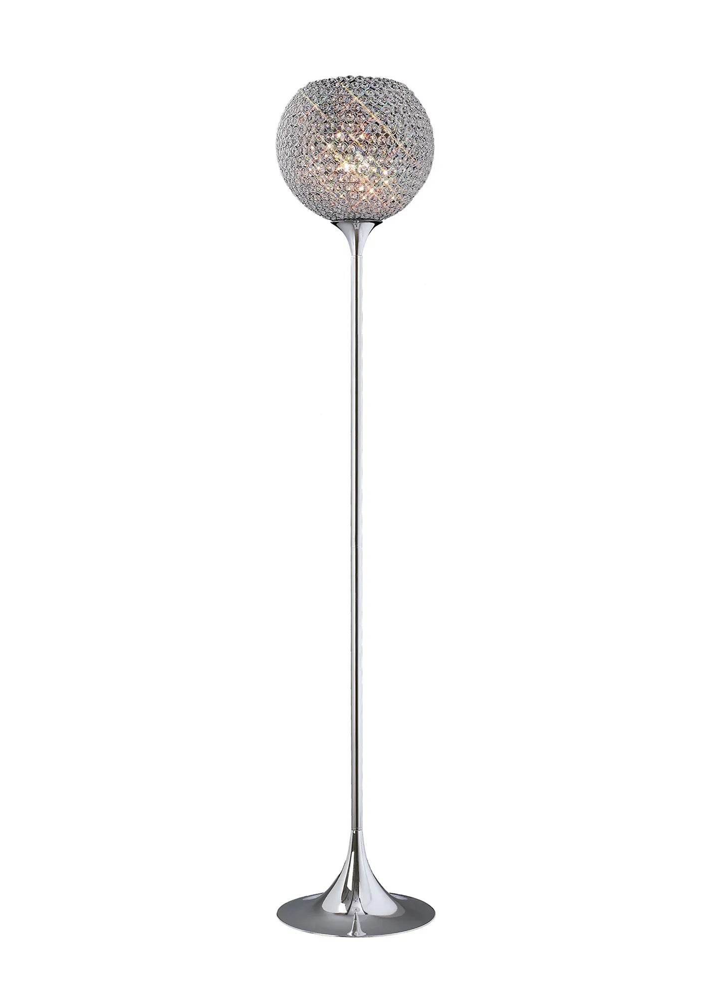 IL30197 Ava 5 Light Crystal Floor Lamp