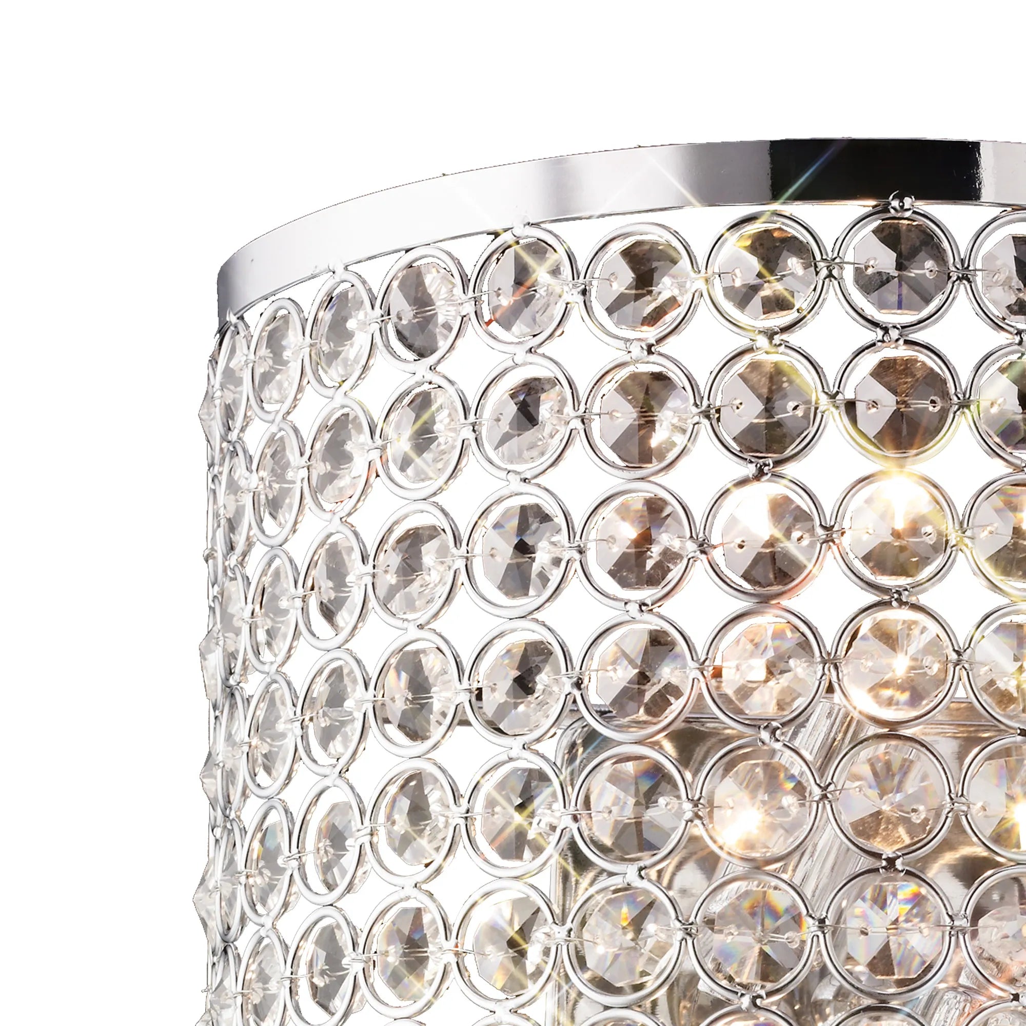 IL30199 Ava 2 Light Crystal Wall Bracket