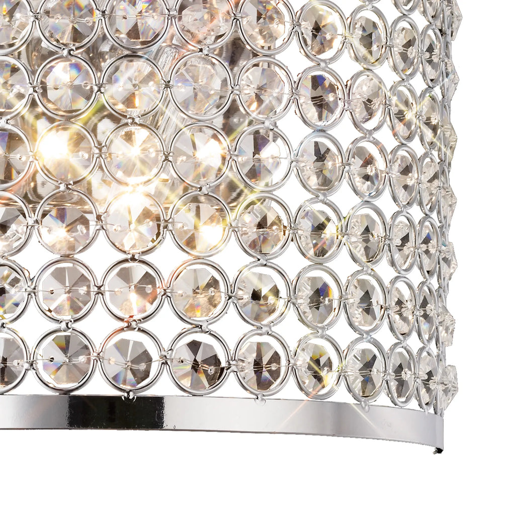 IL30199 Ava 2 Light Crystal Wall Bracket