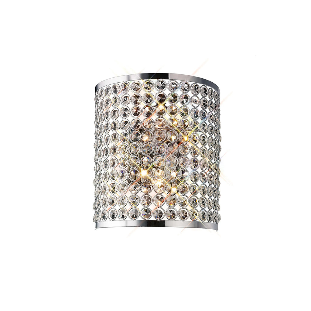 IL30199 Ava 2 Light Crystal Wall Bracket