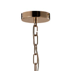 IL30752 Ava 5 Light French Gold Crystal Ceiling Pendant