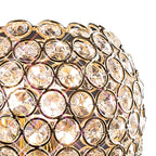 IL30755 Ava 2 Light French Gold Crystal Table Lamp