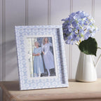 Laura Ashley Norton Photo Frame Blue 5" x 7" LA3756693-Q