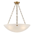 Keita 3 Light Ceiling Pendnat Light In Bronze with Glass KEI0363