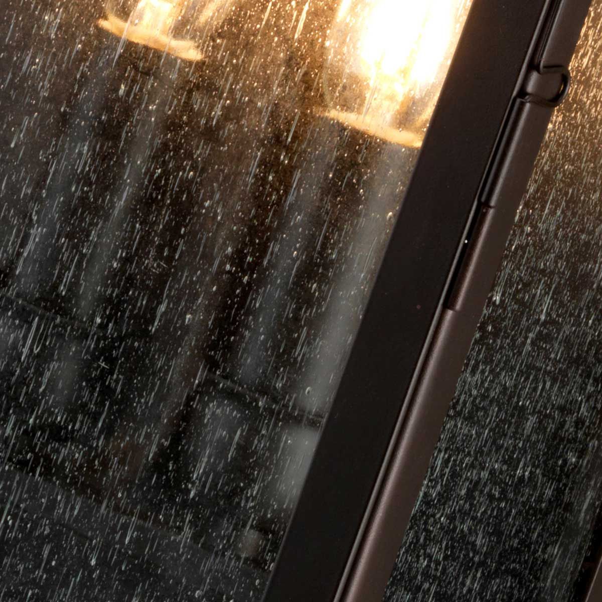 Balmoral 3 Light Exterior Half Lantern Large IP43