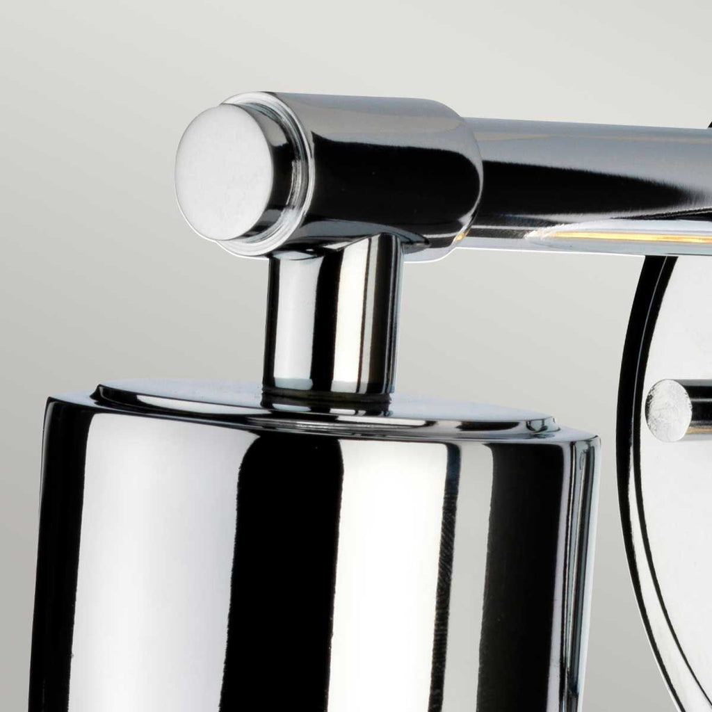 Morvah Bathroom Wall Light In Polished Chrome Finish BATH-MORVAH1-PC