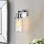 Morvah Bathroom Wall Light In Polished Chrome Finish BATH-MORVAH1-PC