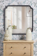 Laura Ashley Martham Mirror Smoked Blue 65 X 65cm LA3756773-Q