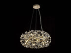 Fusion Stunning 12 Light Ceiling Pendant Light in French Gold Finish