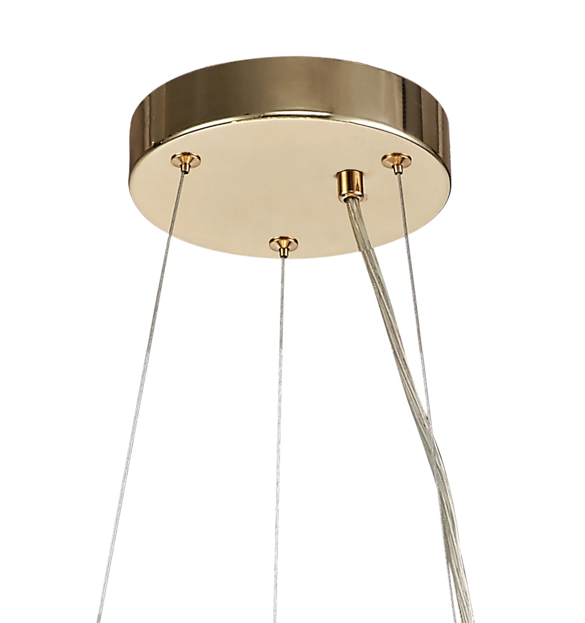 Fusion Stunning 12 Light Ceiling Pendant Light in French Gold Finish