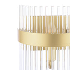 Laura Ashley Alexa Wall Light Glass and Matt Antique Brass LA3756656-Q