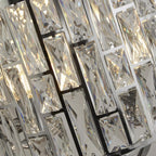 Bijou 5 Light  Ceiling Pendant Light In Chrome Finish With Crystal Glass 6585-5CC