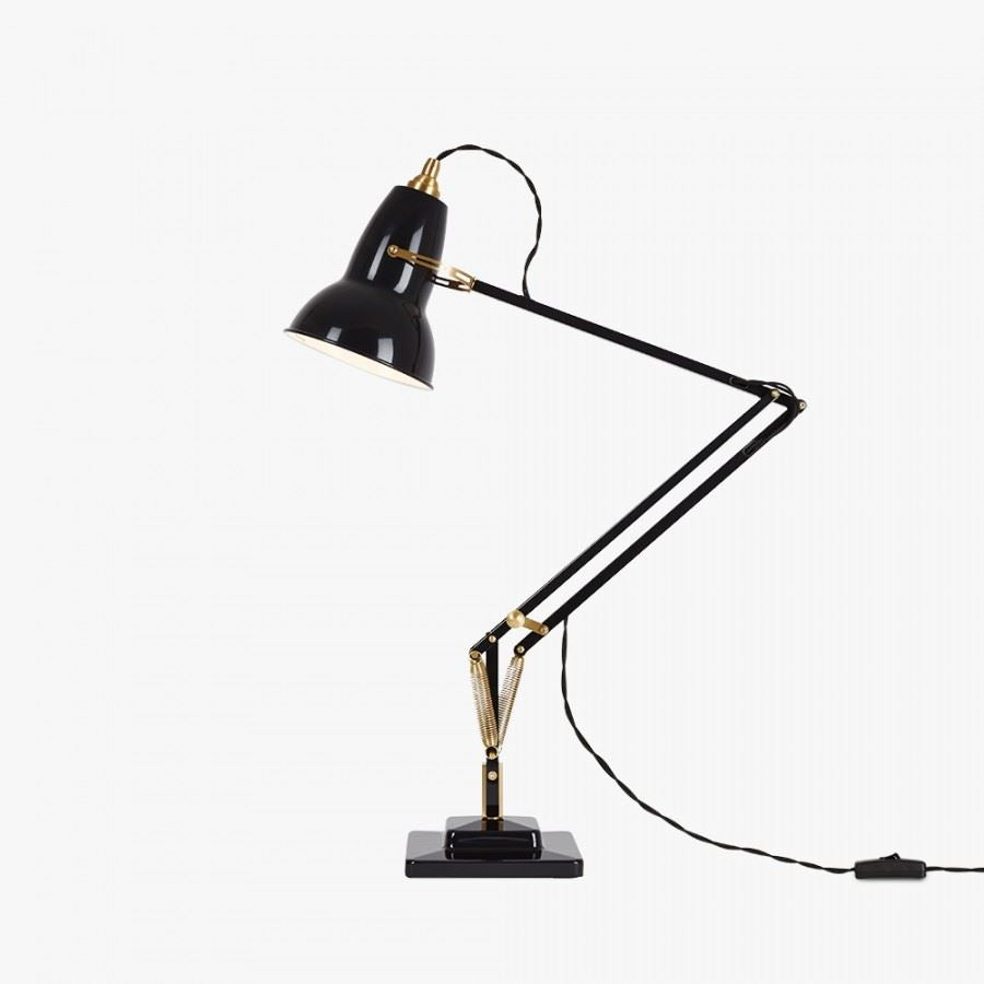 32514 Original 1227 BRASS Desk Lamp in Jet Black