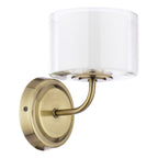 Laura Ashley Southwell Wall Light Antique Brass and Opal Glass LA3756673-Q