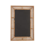 Laura Ashley Bayden Mirror Rattan 91 X 61cm LA3756689-Q