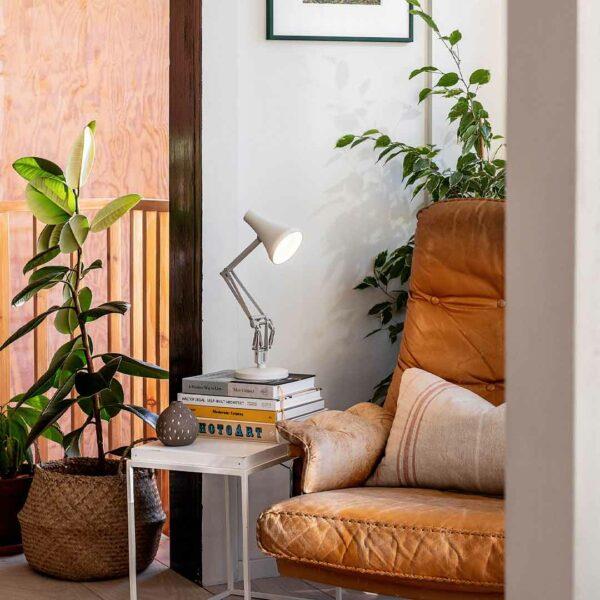 Anglepoise 33137 Mini Mini 90 Desk Lamp in Biscuit Beige