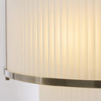 Ridgeton 5 Light Tiered Ceiligng Pendnat In Antique Brass With Frosted Glass 119459