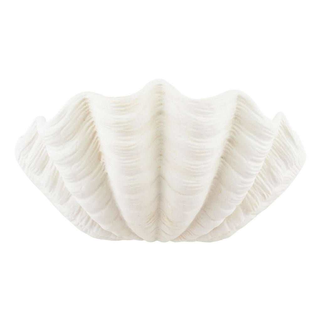 Laura Ashley Shell Wall Washer White Ceramic LA3756703-Q