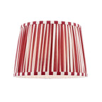 Laura Ashley Denwick Red Cotton Tapered Drum Shade 30cm/12 inch LA3756737-Q