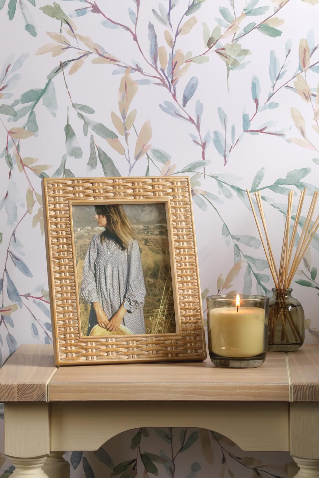 Laura Ashley Fernhill Photo Frame Matt Taupe 5" x 7" LA3756757-Q