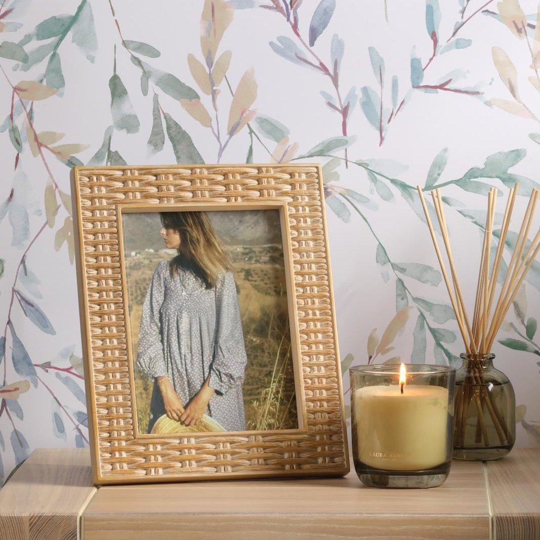 Laura Ashley Fernhill Photo Frame Matt Taupe 5" x 7" LA3756757-Q