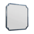 Laura Ashley Martham Mirror Smoked Blue 65 X 65cm LA3756773-Q