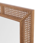 Laura Ashley Bayden Mirror Rattan 91 X 61cm LA3756689-Q