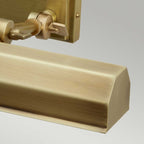 Chawton Medium Picture Light In Aged Brass Finish CHAWTON-PLM-AB