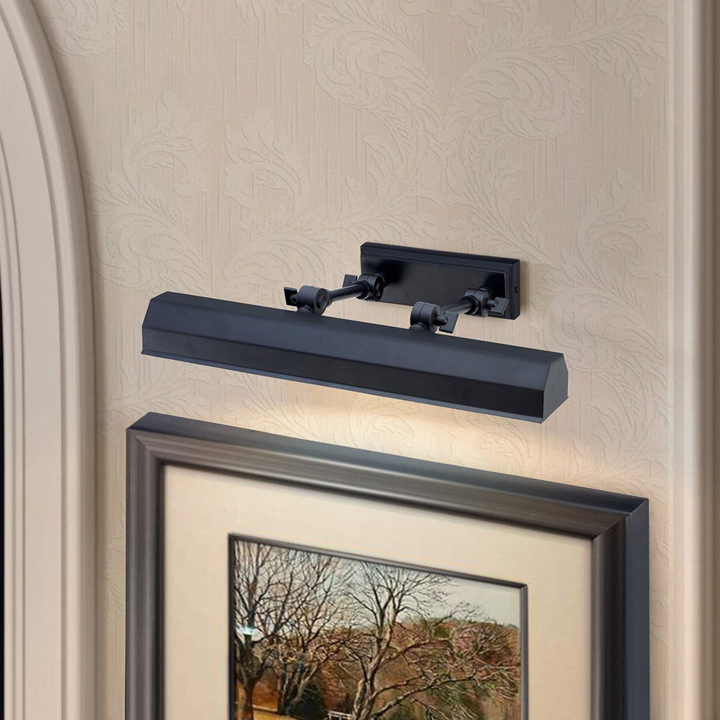 Chawton Medium Picture Light In Black Finish CHAWTON-PLM-BLK