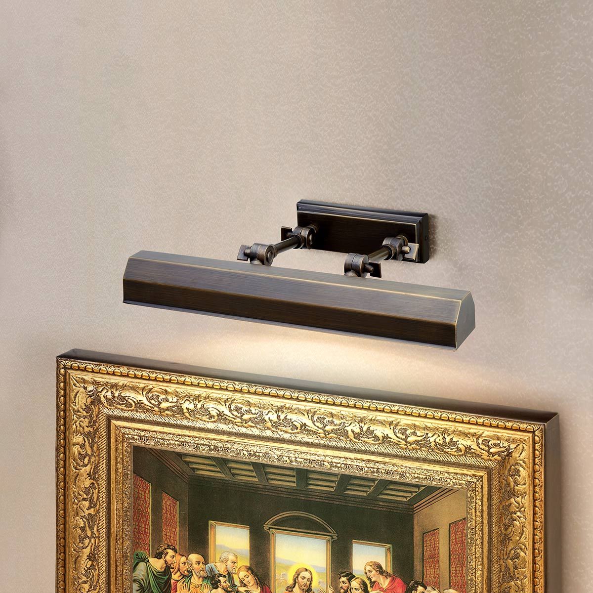 Chawton Medium Picture Light In Dark Bronze Finish CHAWTON-PLM-DB
