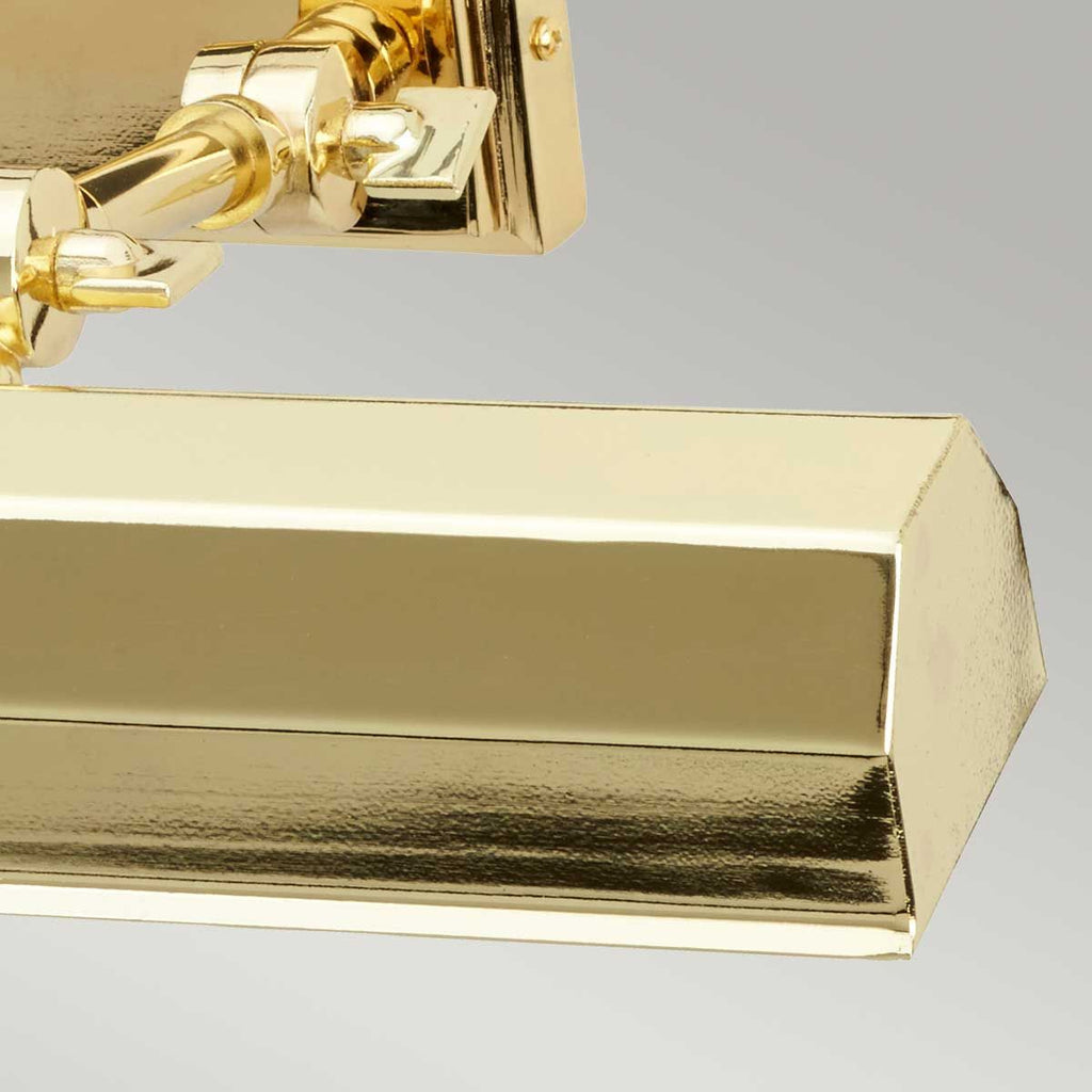 Chawton Medium Picture Light In Polished Brass Finish CHAWTON-PLM-PB