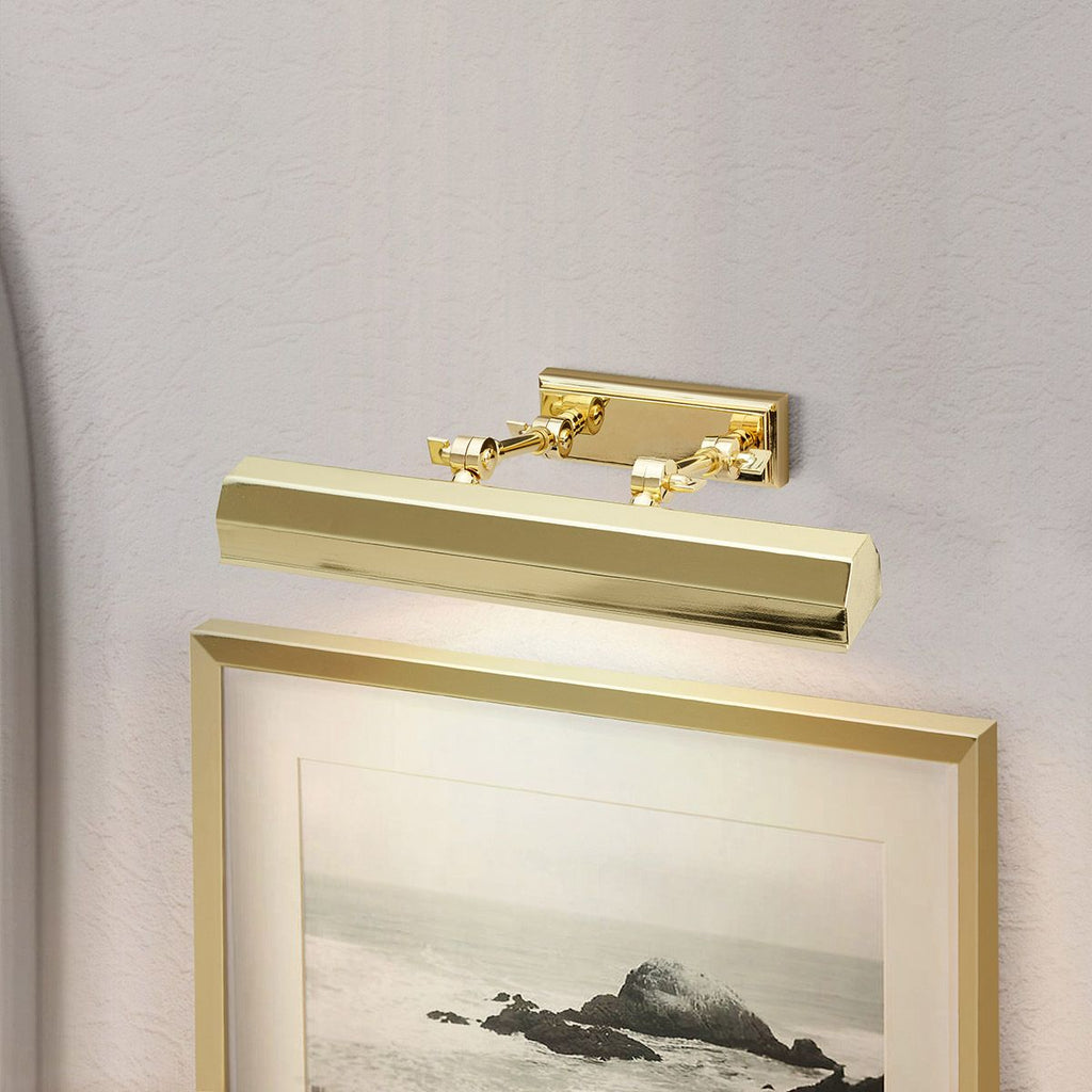 Chawton Medium Picture Light In Polished Brass Finish CHAWTON-PLM-PB