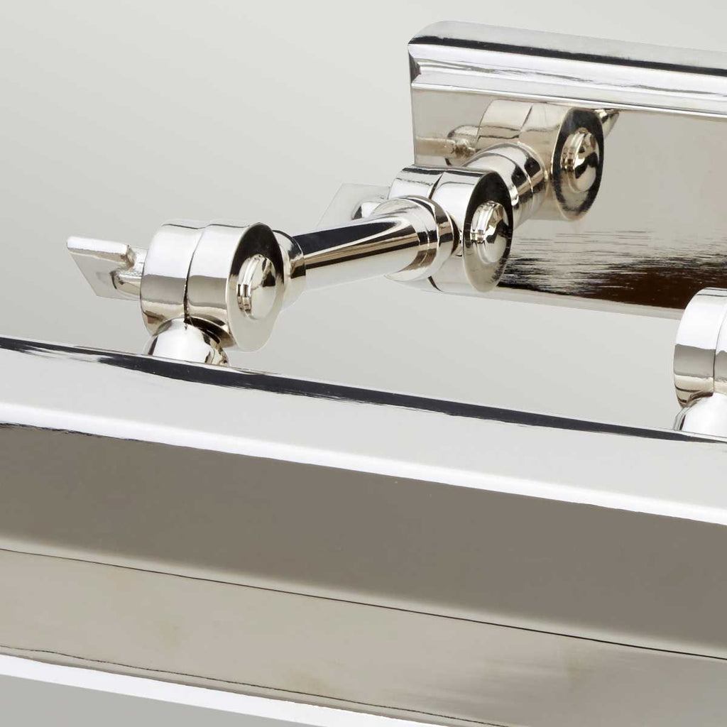 Chawton Medium Picture Light In Polished Nickel Finish CHAWTON-PLM-PN