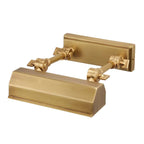 Chawton Small Picture Light In Aged Brass Finish CHAWTON-PLS-AB
