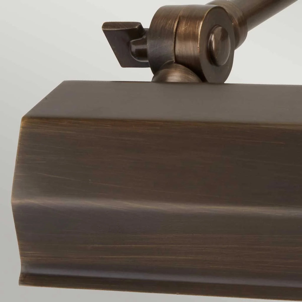 Chawton Small Picture Light In Dark Bronze Finish CHAWTON-PLS-DB