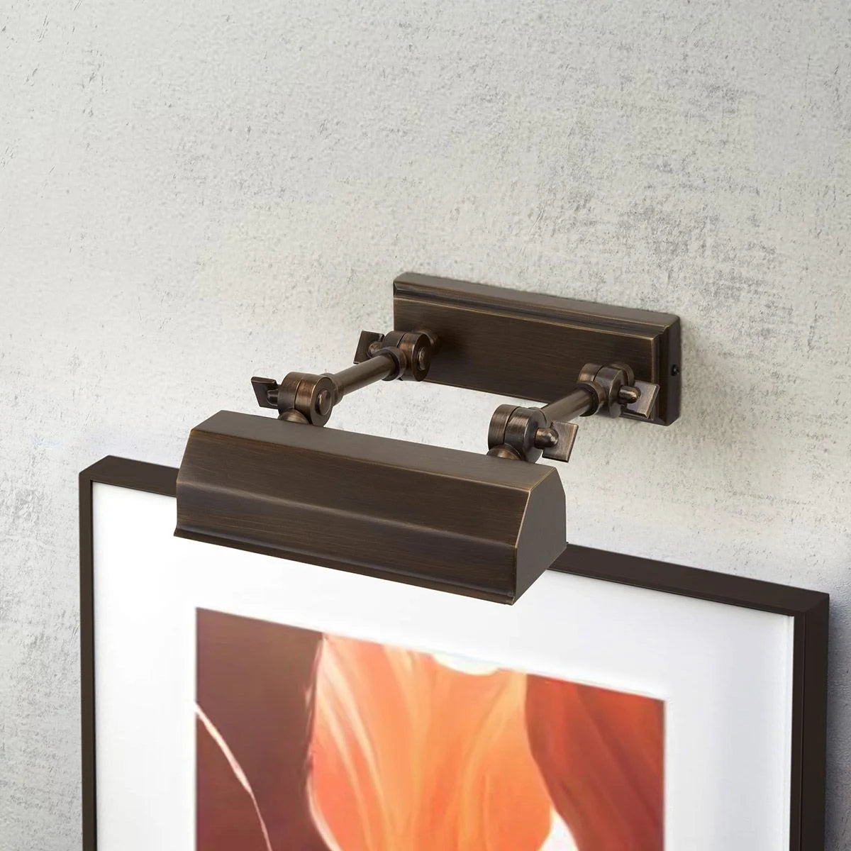 Chawton Small Picture Light In Dark Bronze Finish CHAWTON-PLS-DB