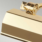 Chawton Small Picture Light In Polished Brass Finish CHAWTON-PLS-PB
