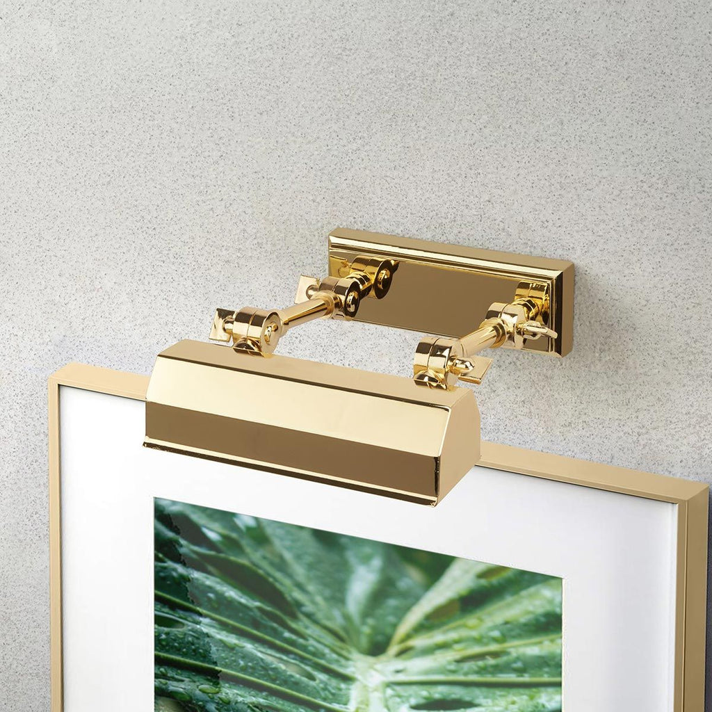 Chawton Small Picture Light In Polished Brass Finish CHAWTON-PLS-PB