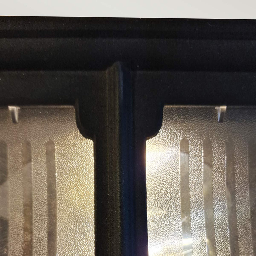 Chapel Classic Outdoor Flush Lantern In Black Finish IP44 CP12 BLACK