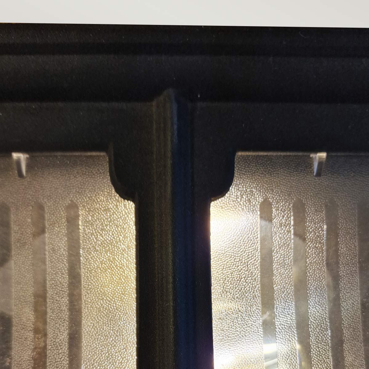 Chapel Classic Outdoor Flush Lantern In Black Finish IP44 CP12 BLACK