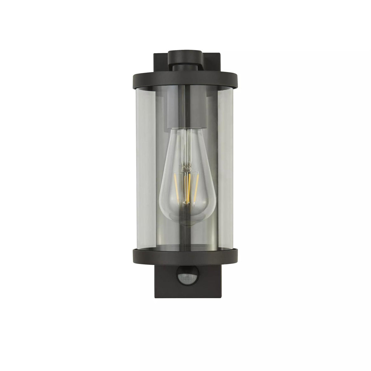 Bakerloo Outdoor Wall Light In Black Finish With Polycarbonate Shade 8631BK