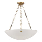Keita 3 Light Ceiling Pendnat Light In Bronze with Glass KEI0363